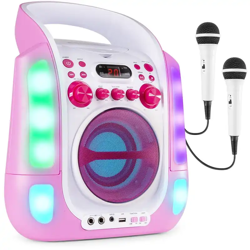 Erbjudandepris Fenton SBS30P Karaoke Machine with CD Player and Microphone